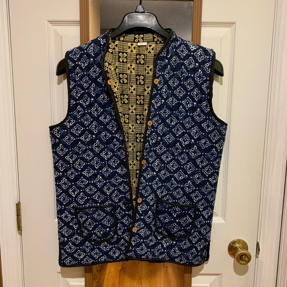 Men's Blue Nehru Jacket